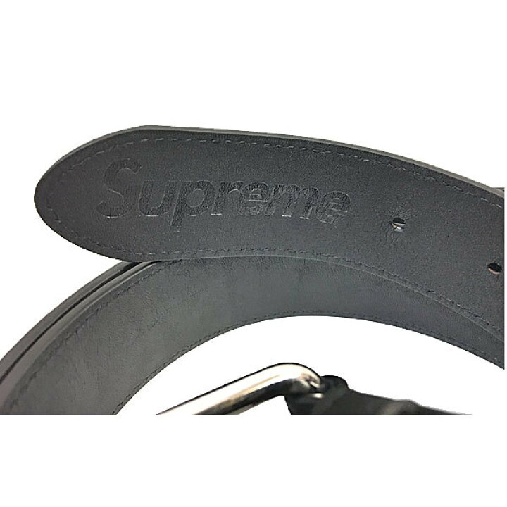 楽天市場】≪新品≫ SUPREME 18SS Studded LOGO Belt S/M シュプリーム  