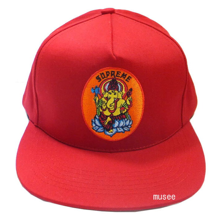 楽天市場】新品 SUPREME 18SS Ganesh 5-Panel Red Cap レッド 