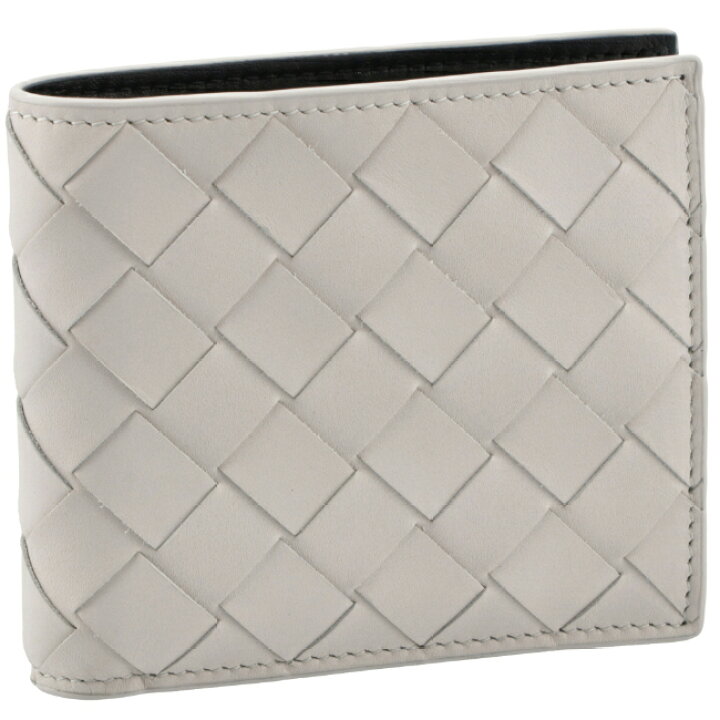 楽天市場 Sale ボッテガヴェネタ Bottega Veneta 財布 メンズ カーフスキン 二つ折り財布 Mist Black Vcpq6 1915 Import Brand Grace