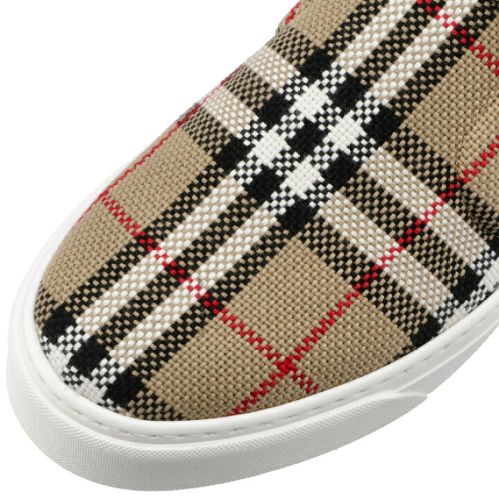 burberry バーバリー スニーカー メンズ チェック 27cm 楽天市場 