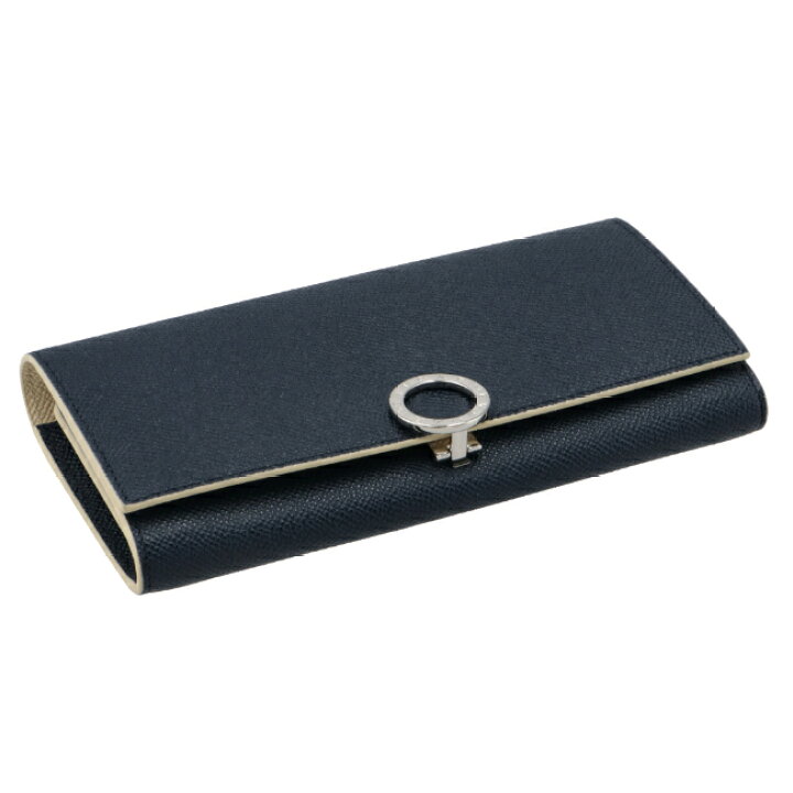 楽天市場 ブルガリ Bvlgari 財布 メンズ カーフスキン 二つ折り長財布 Denim Sapphire Butter Onyx 0003 0084 Import Brand Grace