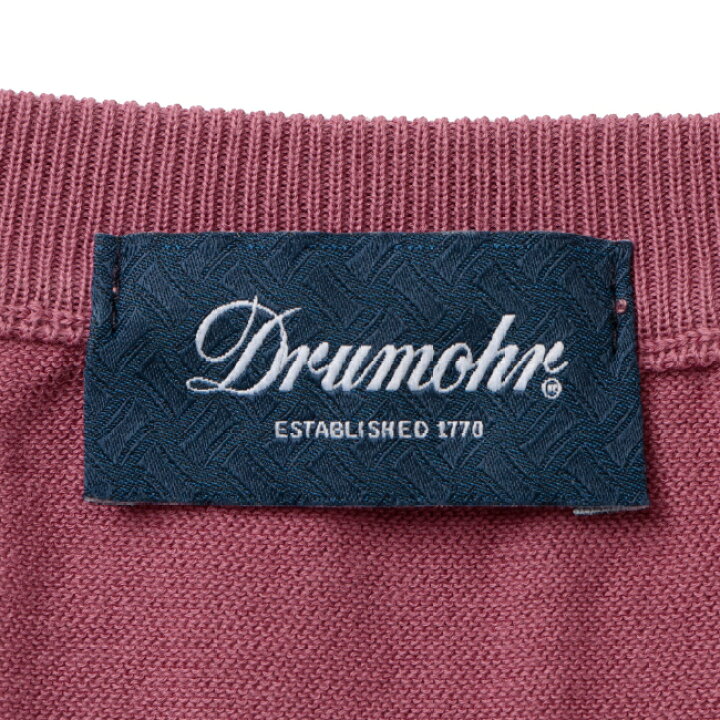 楽天市場】ドルモア/DRUMOHR ニット コットン 30ゲージ 半袖 クルー  