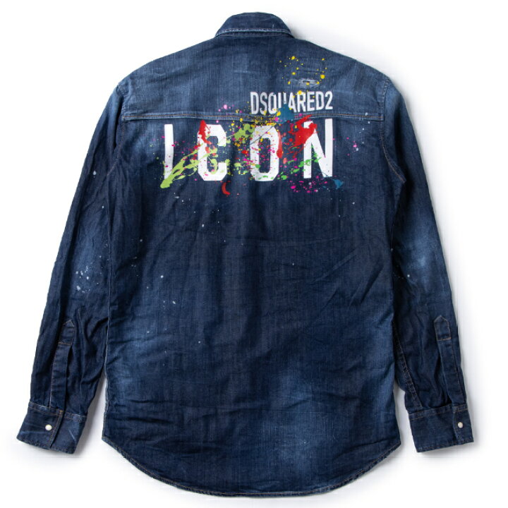 楽天市場】【SALE】ディースクエアード/DSQUARED2 シャツ メンズ ICON 