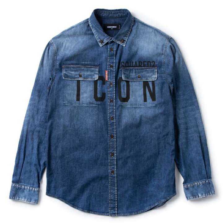 楽天市場】【SALE】ディースクエアード/DSQUARED2 シャツ メンズ ICON 