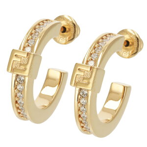 �y�󂠂�z �t�F���f�B/FENDI ���f�B�[�X �t�[�v�s�A�X �t�H�[�G�o�[ �t�F���f�B FOREVER �n�M�[�s�A�X �N���X�^�� 8AL216-ATEP-F089U
