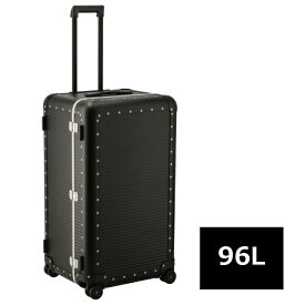[6/1(土)限定1/2当選ポイントバック]エフピーエム/FPM キャリーバッグ メンズ 96L TRUNK ON WHEELS スーツケース CAVIAR BLACK A15073-0001-915