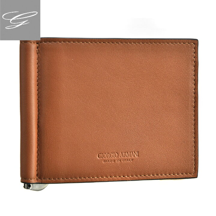 楽天市場】ジョルジオアルマーニ 二つ折り財布 GIORGIO ARMANI 財布 