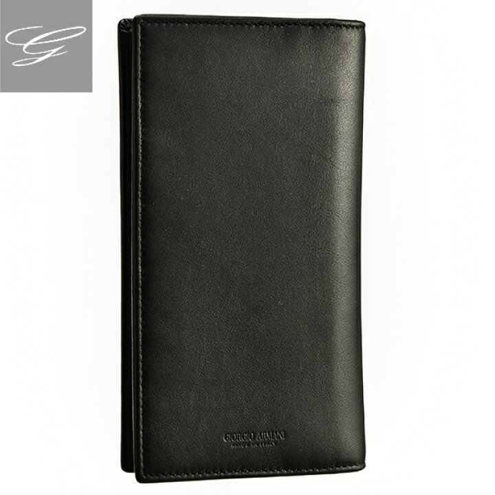 楽天市場】ジョルジオアルマーニ 二つ折り長財布 GIORGIO ARMANI 財布  