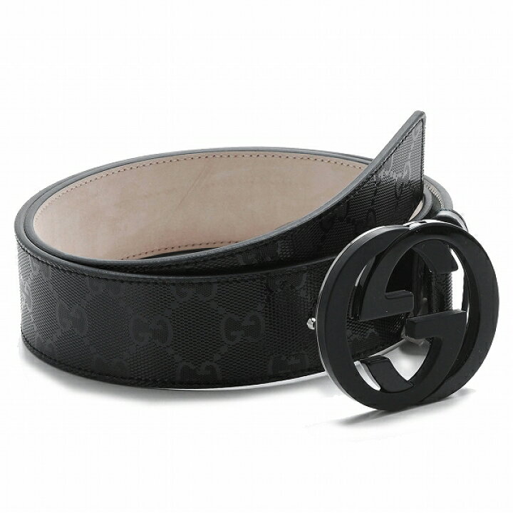 楽天市場】グッチ/GUCCI メンズ GGインプリメ ベルト ブラック 223891 