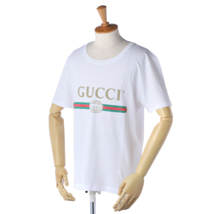 楽天市場】グッチ/GUCCI Tシャツ メンズ クルーネックTシャツ WHITE 