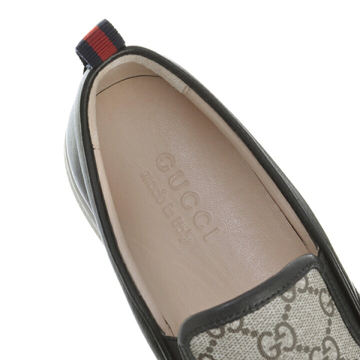 楽天市場】グッチ スリッポン GUCCI スニーカー メンズ キャンバス 