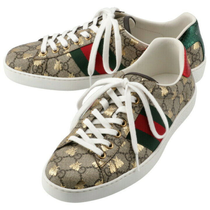 楽天市場】グッチ/GUCCI シューズ メンズ New Ace スニーカー BEI.EB 