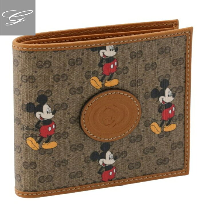 楽天市場 Sale グッチ Gucci 財布 メンズ Cny Disney ディズニー X Gucci 二つ折り財布 B Eb Mul Vin Sun Oil Hwubm 8559 Import Brand Grace