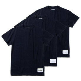 [4/20限定1/2当選ポイントバック]ジルサンダー/JIL SANDER シャツ アパレル メンズ T-SHIRT CN SS 3 PACK Tシャツ DARK BLUE J47GC0001-J45048-402