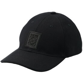 ロエベ/LOEWE 帽子 メンズ PATCH CAP キャップ BLACK K820AA2X01-0065-1100
