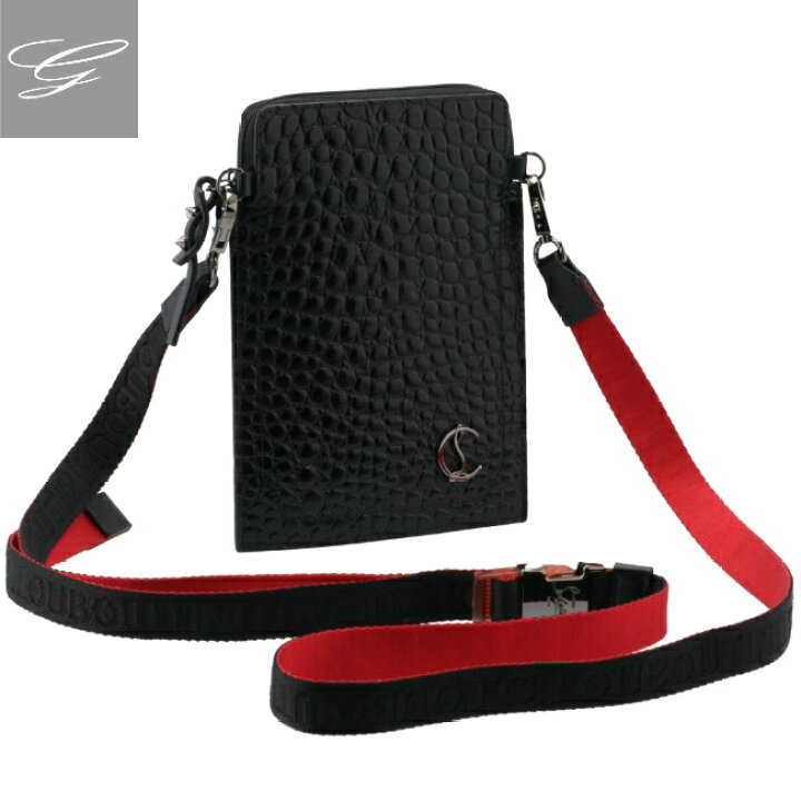 楽天市場】クリスチャンルブタン/CHRISTIAN LOUBOUTIN phone pouch 