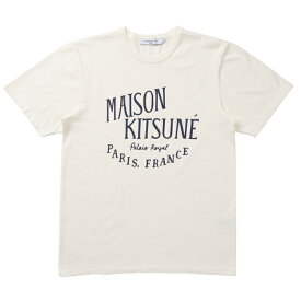 【SALE】メゾンキツネ/MAISON KITSUNE シャツ アパレル メンズ PALAIS ROYAL CLASSIC TEE-SHIRT Tシャツ LATTE AM00100KJ0008-0001-P702