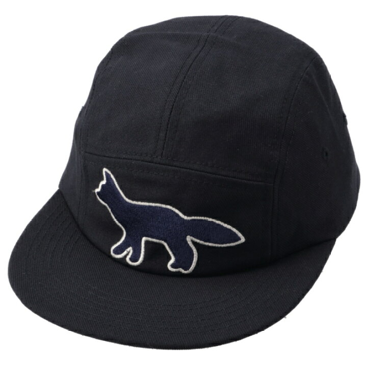 楽天市場】メゾンキツネ/MAISON KITSUNE 帽子 メンズ NAVY FOX 5P CAP 