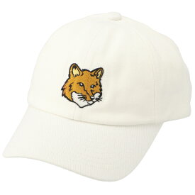 【SALE】メゾンキツネ/MAISON KITSUNE 帽子 メンズ TAILLE UNIQUE キャップ WHITE LM06103WW0087-0001-P100