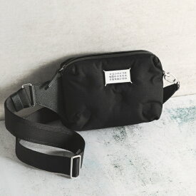 [4/20限定1/2当選ポイントバック]メゾン マルジェラ/MAISON MARGIELA バッグ メンズ GLAM SLAM SPORT ON BODY BAG ボディバッグ/ウエストポーチ BLACK SB2WG0011-P1511-T8013