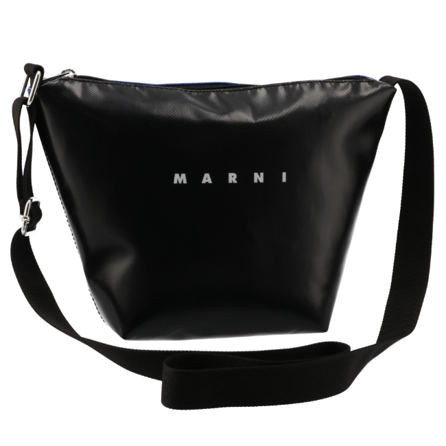 マルニ/MARNI バッグ メンズ TRIBECA BOX SHOULDER ショルダーバッグ BLACK+ROYAL  SBMQ0054A0-P3572-Z2O28 | Import Brand Grace