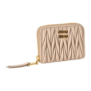 �~���E�~���E/MIU MIU ���f�B�[�X �R�C���P�[�X �}�e���b�Z ���E���h�W�b�v ���K���� �_�C���L���e�B���O 2026�N�t�ĐV�� 5MM268-AFPP�y2601S�z
