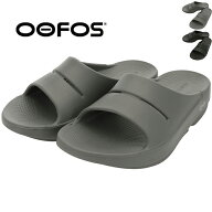 ウーフォス/OOFOS メンズ リカバリーサンダル OOahh ウーアー スライドサンダル シャワーサンダル 黒 ブ…
