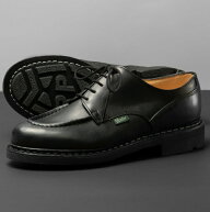 パラブーツ/PARABOOT シャンボード シューズ メンズ オイルドカーフ レースアップシューズ ブラック 黒 N…