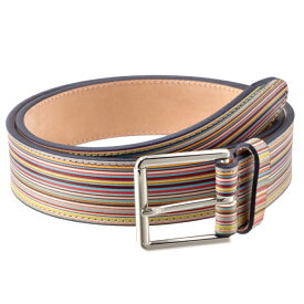 [4/1限定1/2当選ポイントバック]ポールスミス/PAUL SMITH ベルト メンズ Men Belt Wide Multi レザーベルト MULTI M1A4952-AWIDEC-92