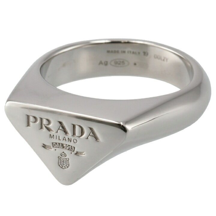 楽天市場】【SALE】プラダ/PRADA 指輪 メンズ リング ARGENTO 2JAT67 