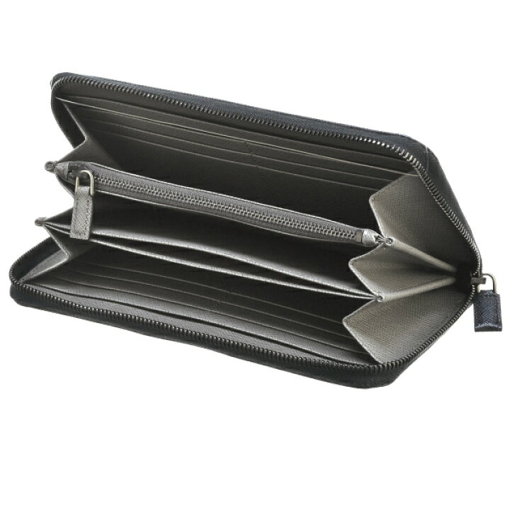 楽天市場】プラダ/PRADA 財布 メンズ 型押しカーフスキン ラウンド  