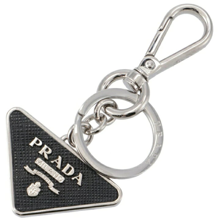 楽天市場 プラダ Prada キーリング メンズ カーフスキン キーホルダー キーリング Nero 2pp080 053 002 Import Brand Grace
