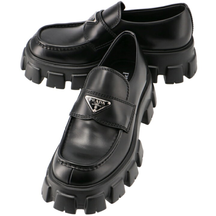 PRADA 黒 ローファー