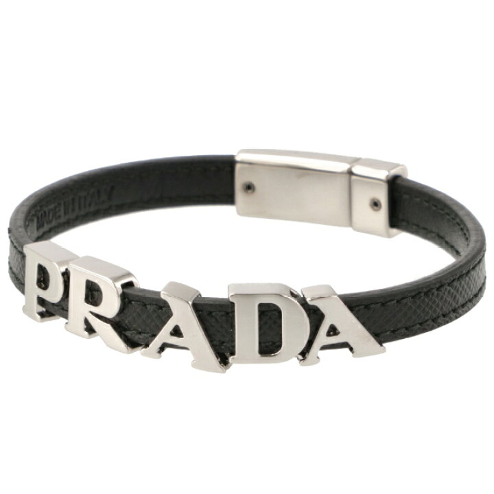 楽天市場】プラダ/PRADA ブレスレット メンズ レザー レザー 