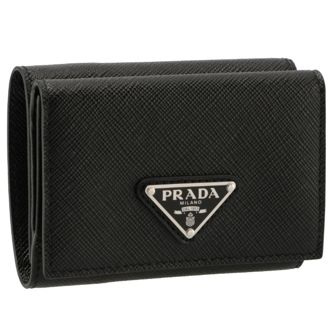 楽天市場】プラダ/PRADA 財布 メンズ 型押しカーフスキン 三つ折り財布