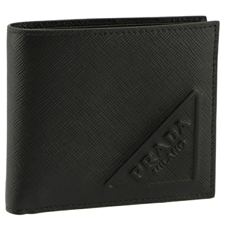 楽天市場】プラダ/PRADA 財布 メンズ レザー 二つ折り財布 NERO 2MO738 