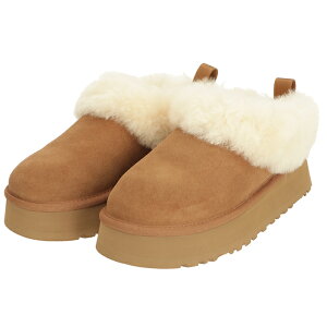アグ/UGG レディース スリッポン TAZZELLE ショートブーツ 厚底 4.0cmヒール スリッパ シープファー シューズ 屋内外兼用 プラットフォーム 1171393