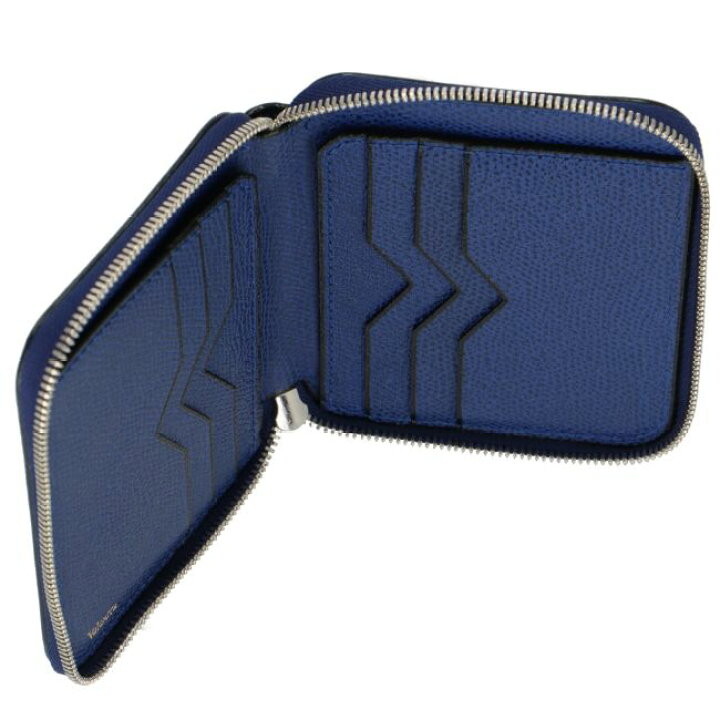 楽天市場 Summer Sale ヴァレクストラ Valextra 財布 メンズ グレインレザー 二つ折り財布 Royal Blue V8l34 028 00rorl Import Brand Grace