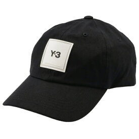 【SALE】ワイスリー/Y-3 帽子 メンズ Y-3 SQUARE LABEL CAP キャップ BLACK HF2143-0003-0001