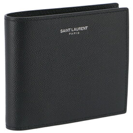 サンローラン/SAINT LAURENT 財布 メンズ TOILE MONOGRAMME SAINT LAURENT 二つ折り財布 NERO 396303-BTY0N-1000