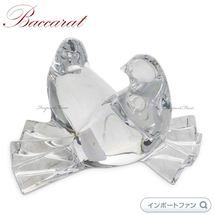 楽天市場】バカラ クリスタル ハト 鳩 鳥 クリア 2100916 Baccarat 