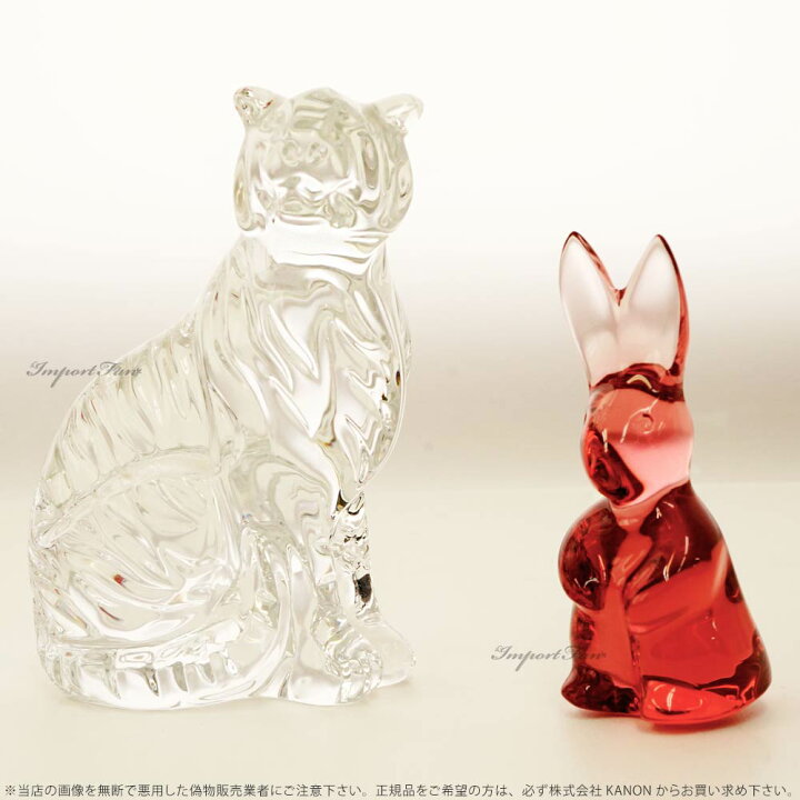 楽天市場】バカラ クリスタル 干支 兎 うさぎ 卯 レッド Baccarat 