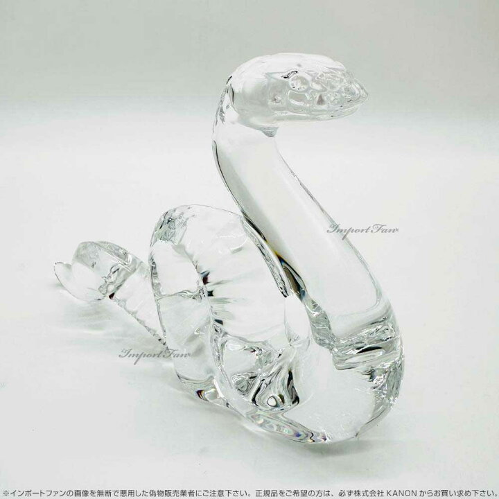 楽天市場】バカラ クリスタル 蛇 ヘビ 巳 クリア 2612445 Baccarat  