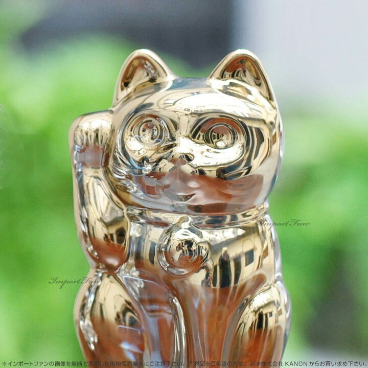 楽天市場】バカラ クリスタル 招き猫 Sサイズ ラッキー キャット  