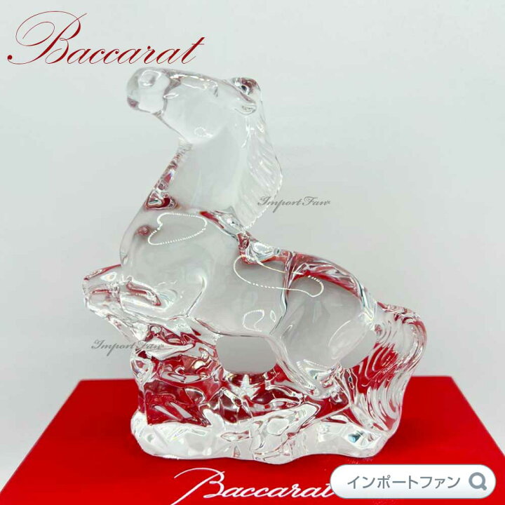 楽天市場】バカラ 馬 クリア クリスタル 2804697 Baccarat Crystal  