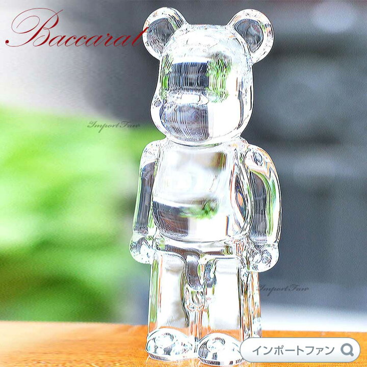 楽天市場】バカラ ベアブリック クリスタル くま 熊 BE@RBRICK クリア  