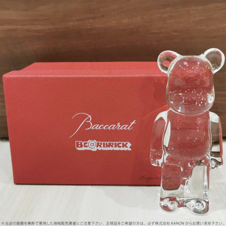 楽天市場】バカラ ベアブリック クリスタル くま 熊 BE@RBRICK クリア  