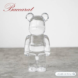 �o�J�� �x�A�u���b�N �N���X�^�� ���� �F BE@RBRICK �N���A Baccarat Crystal Be@rbrick Clear 2813551 �u�� �M�t�g �v���[���g �y�|�C���g�ő�47�{�I���������}���\�� �Z�[���z
