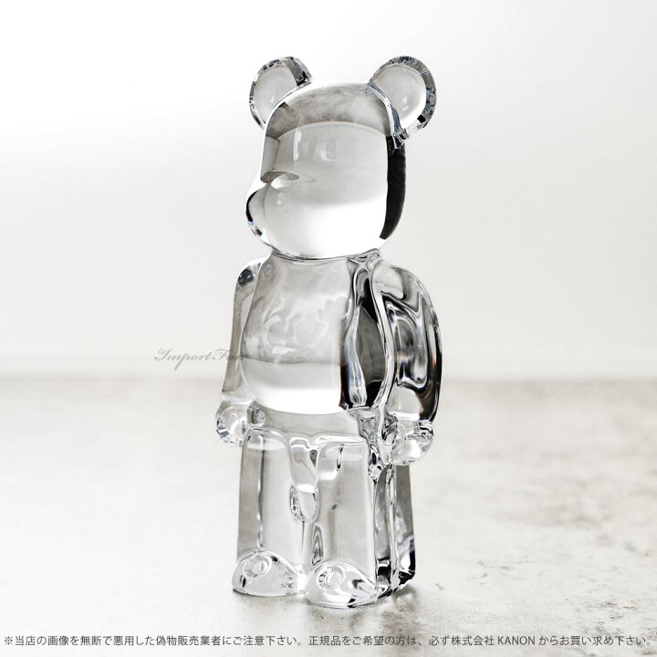 楽天市場】バカラ ベアブリック クリスタル くま 熊 BE@RBRICK クリア 