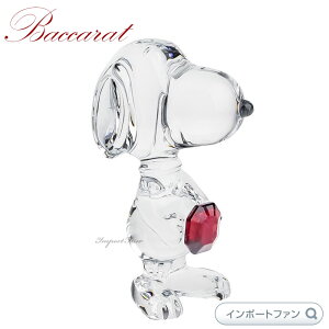 oJ Xk[s[ bhINgS NA NX^ 2814009 Baccarat Snoopy Red octagon Clear Mtg v[g 